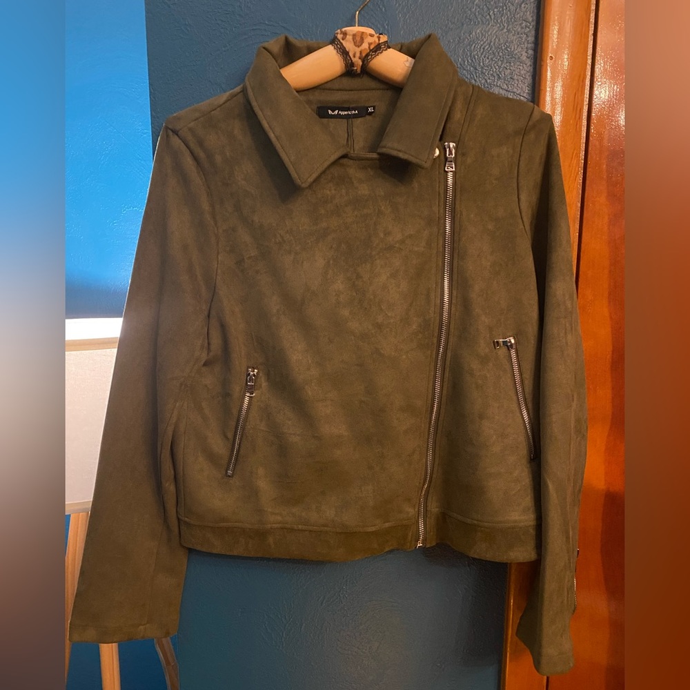 New Soft Green Jacket